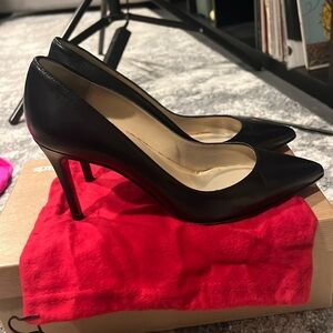 Christian Louboutin pigalle 85 black size 37 heels. Barney’s.